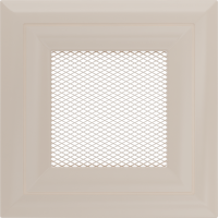 Каминная решетка Kratki Oskar кремовая 11x11