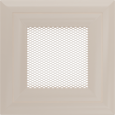 Каминная решетка Kratki Oskar кремовая 11x11