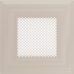 Каминная решетка Kratki Oskar кремовая 11x11
