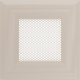 Каминная решетка Kratki Oskar кремовая 11x11