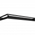 Каминная решетка Kratki LUFT SF угловой правый черный 40x80x9
