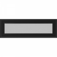 Камінна решітка Kratki Oskar чорна 11x32