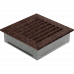 Каминная решетка Kratki FRESH медная 17x17