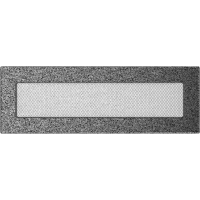 Камінна решітка Kratki чорно-срібна 11x32