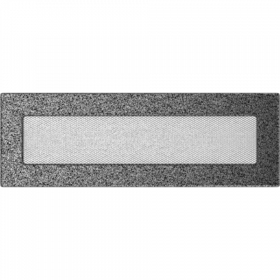 Камінна решітка Kratki чорно-срібна 11x32
