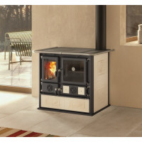 Піч-плита на дрова La Nordica  ROSA 5.0 (CERAMICA LIBERTY - PANN)