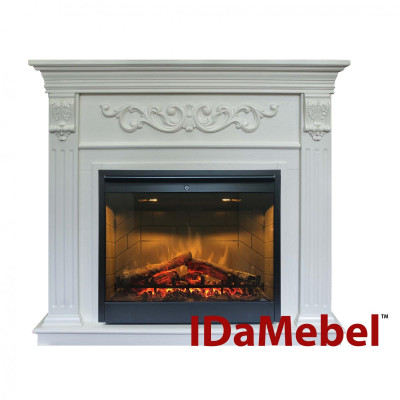 Камінокомплект IDaMebel Marseille DF2608-INT Білий Ясень