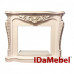 Портал IDaMebel Dallas White з патиной-золото