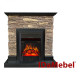 Камінокомплект IDaMebel Gemma Brown Majestic Black