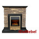 Каминокомплект IDaMebel Gemma Brown Atherton