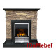 Каминокомплект IDaMebel Gemma Brown Flagstaff