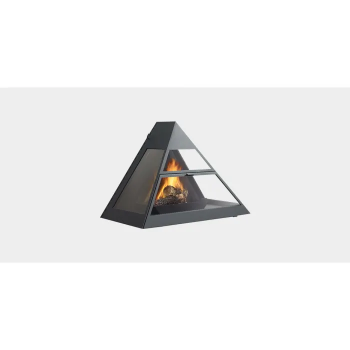 Traforart Дизайнерський камін Traforart Admeto Frontal Suspended, Rear Smoke Outlet