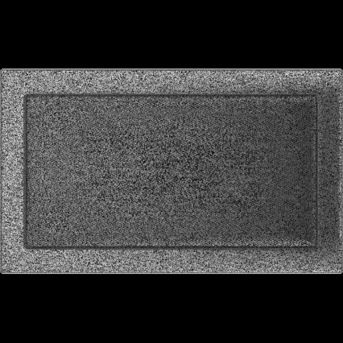 Kratki Камінна решітка Kratki чорно-срібна 22x37