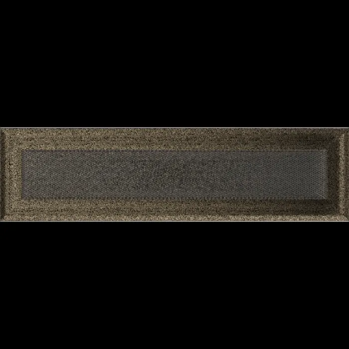 Kratki Камінна решітка Kratki Oskar чорно-золота 11x42