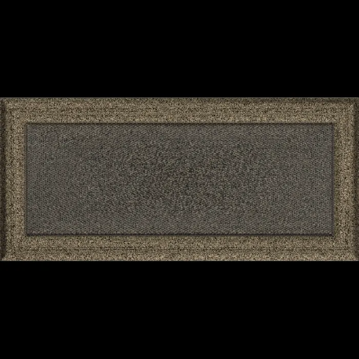 Kratki Камінна решітка Kratki Oskar чорно-золота 17x37