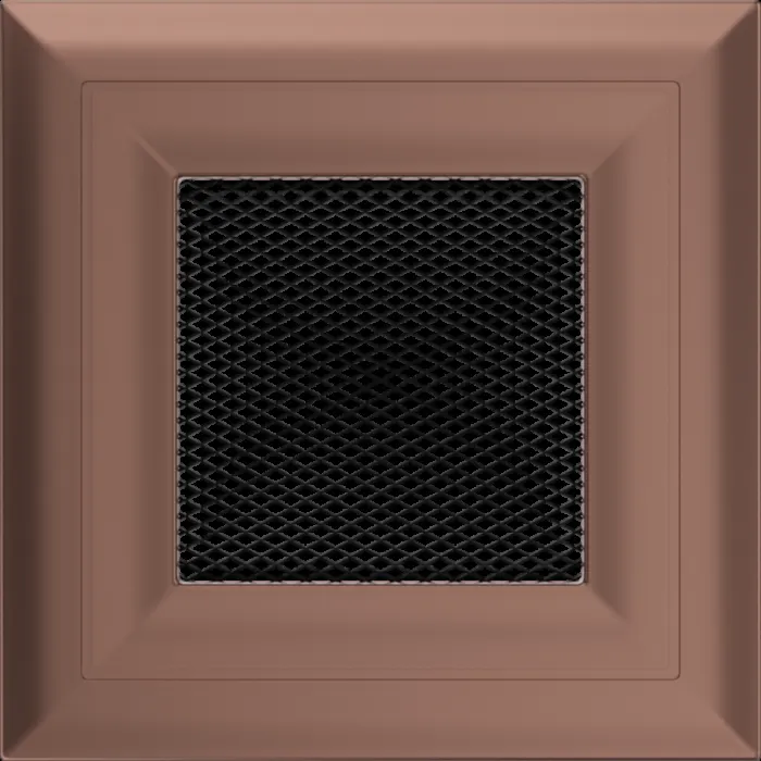 Kratki Камінна решітка Kratki Oskar мідна 11x11
