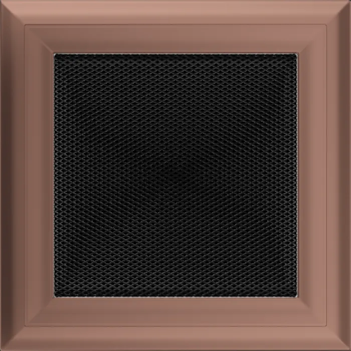 Kratki Камінна решітка Kratki Oskar мідна 17x17
