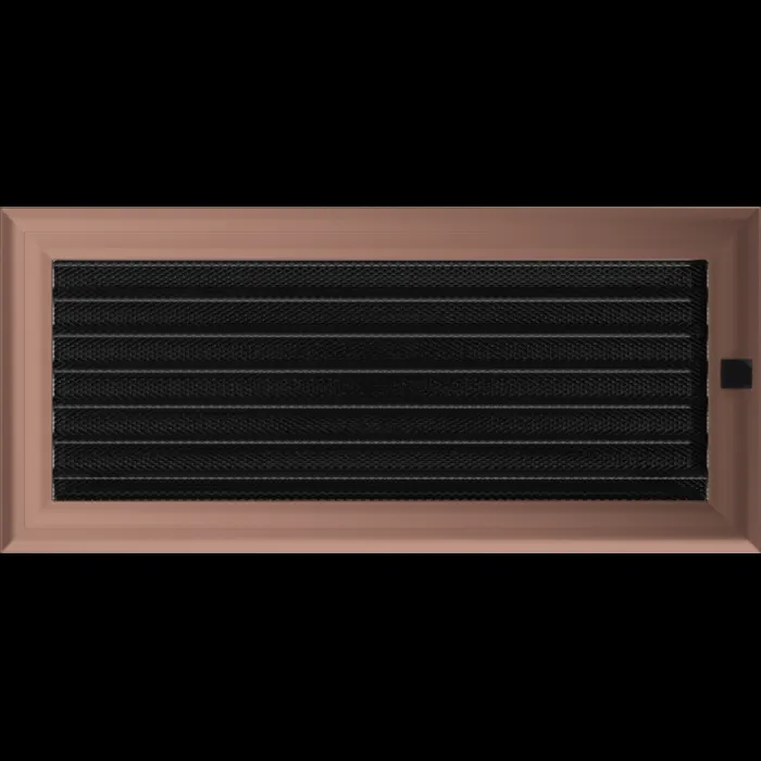 Kratki Камінна решітка Kratki Oskar мідна з жалюзями 17x37