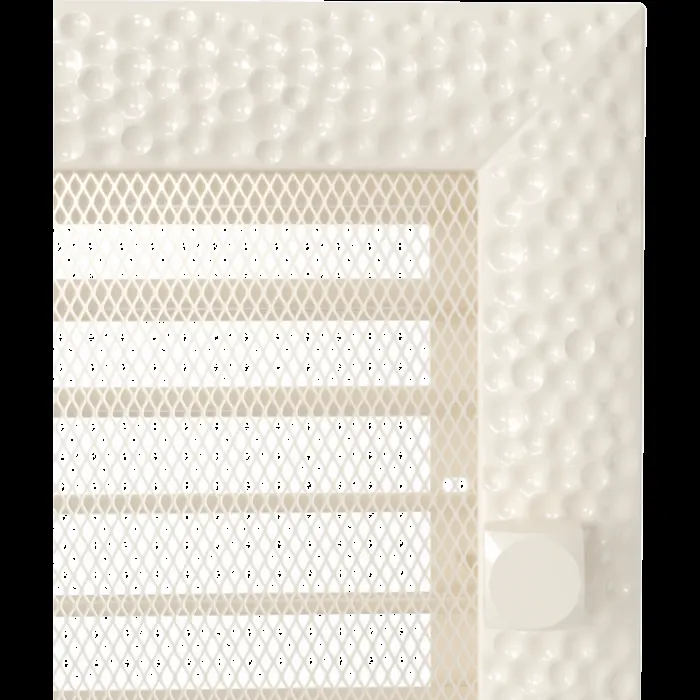 Kratki Камінна решітка Kratki Venus кремова з жалюзями 22x30