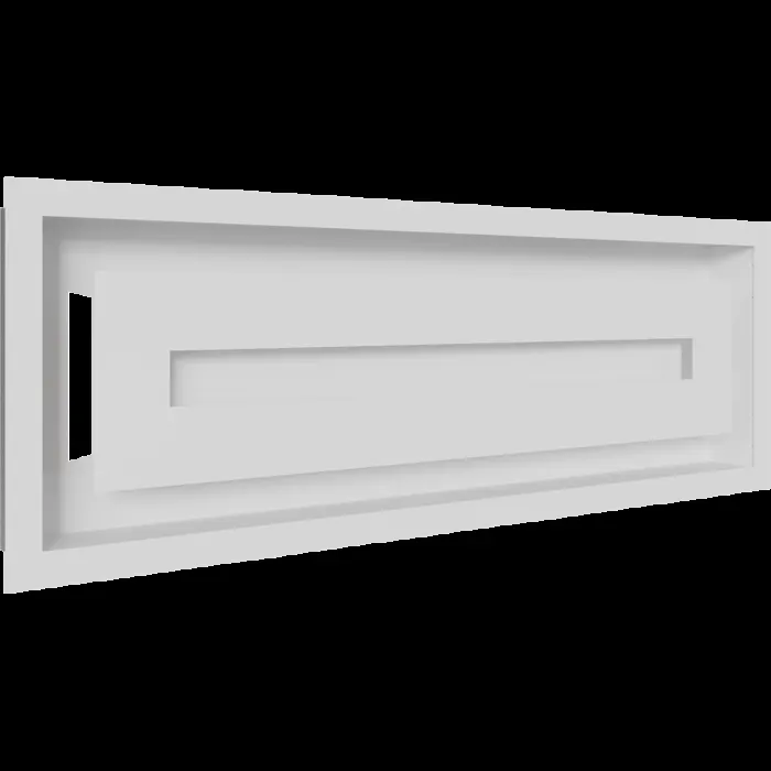 Kratki Камінна решітка Kratki WIND біла 17x49