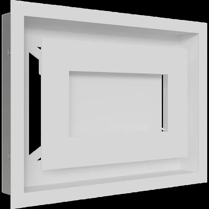 Kratki Камінна решітка Kratki WIND біла 22x30