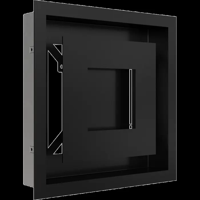 Kratki Камінна решітка Kratki WIND чорна 22x22
