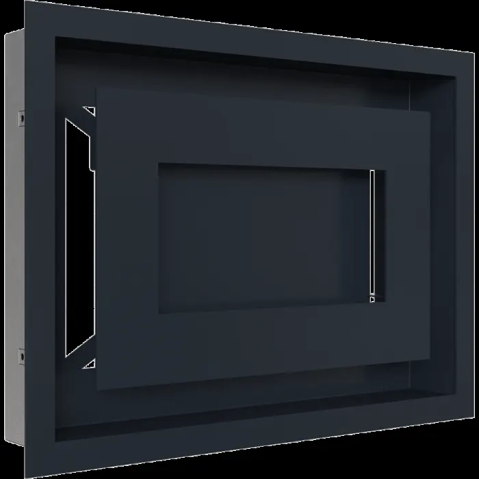 Kratki Камінна решітка Kratki WIND графітова 22x30