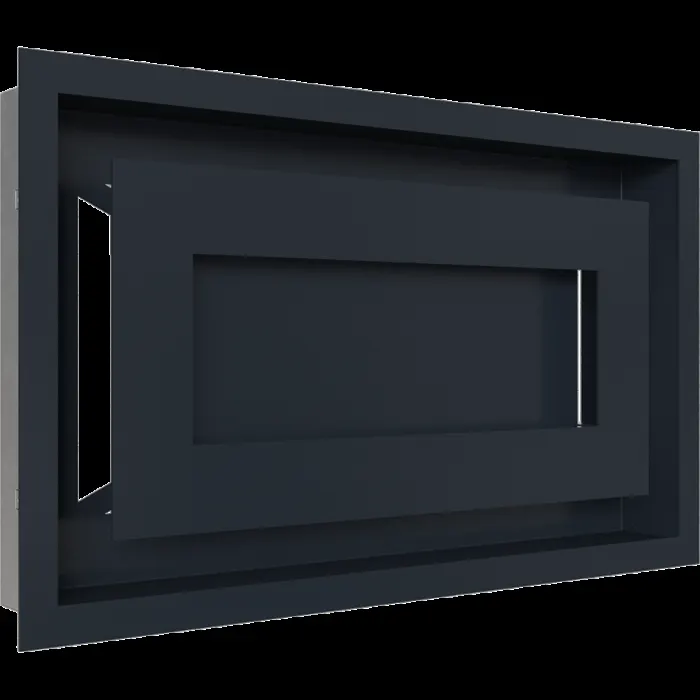 Kratki Камінна решітка Kratki WIND графітова 22x37