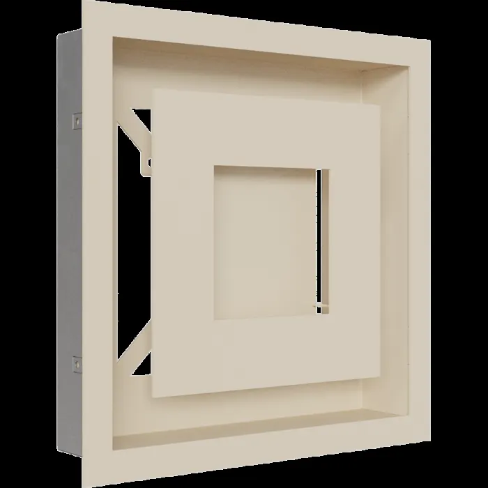 Kratki Камінна решітка Kratki WIND кремова 22x22