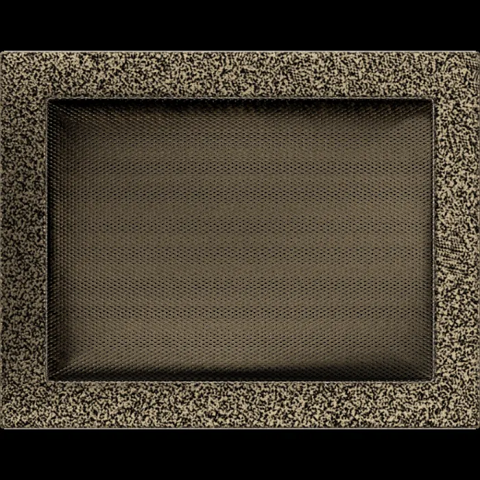 Kratki Камінна решітка Kratki чорно-золота 22x30